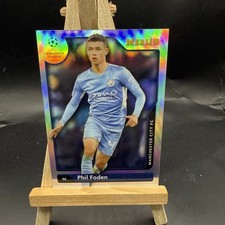 2021-22 Topps Merlin PHIL FODEN Silver Refractor, England