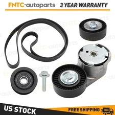 For Chrysler for Ram 3.6L V6 Drive Idler Pulley Serpentine Belt Tensioner Kit