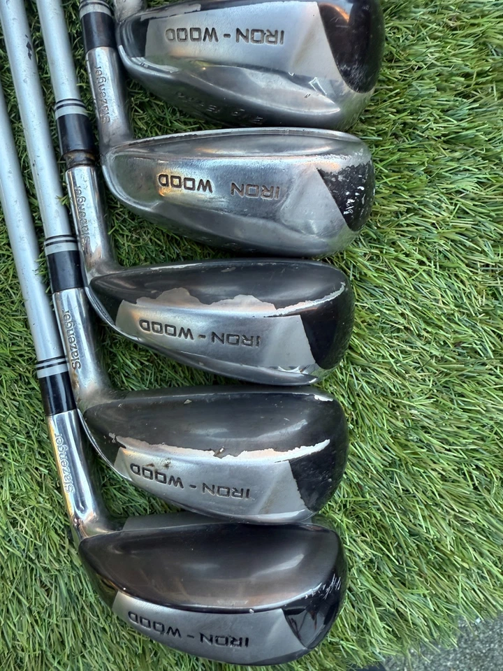 SLAZENGER BIG EZEE IRON WOOD HYBRID IRON SET. 3 To SW. COMBO FLEX GRAPHITE - Image 3 of 4