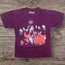 Slipknot Self Titled 25 Years Red T-Shirt Size Large