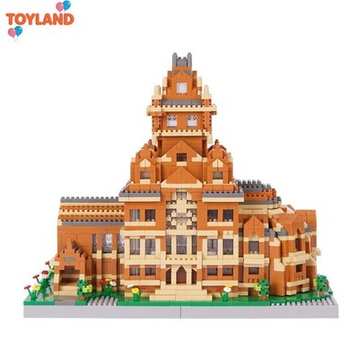 Mini Building Blocks World-Famous College Architectural Model Micro Mini Bloc...
