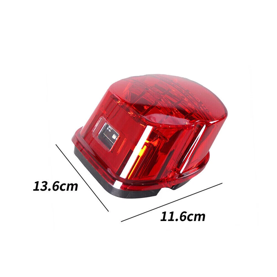 For Harley Touring Road King Dyna Glide Softail Sporster LED Tail Lights Brake  - Image 2 of 4