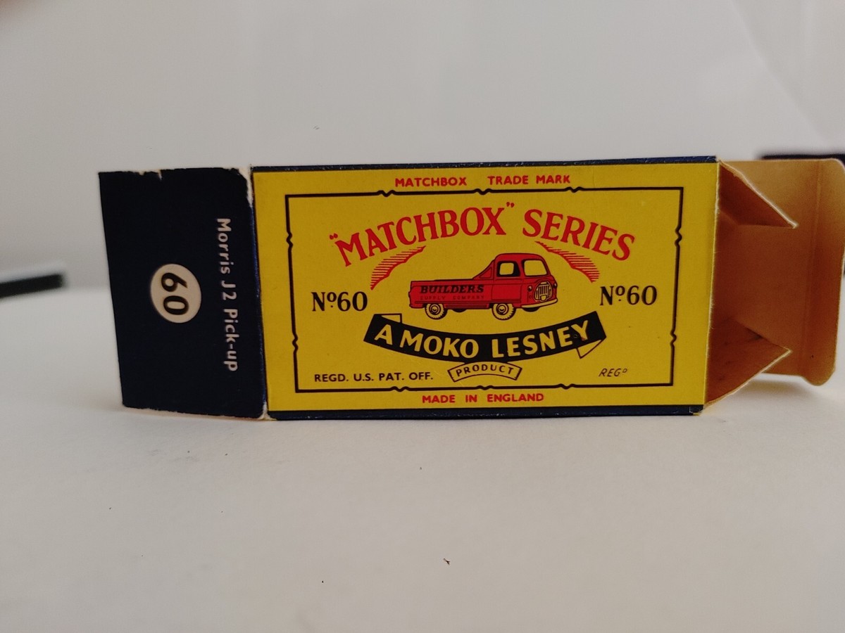 Matchbox model 60A Morris J2 Pick-up | eBay