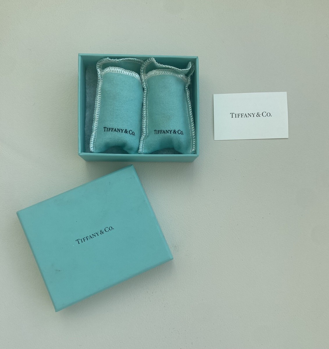 Tiffany & Co Elsa Peretti Silver Thumbprint Salt & Pepper Shakers