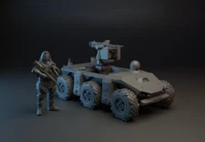 75mm Combat UGV (TurnBase Miniatures)
