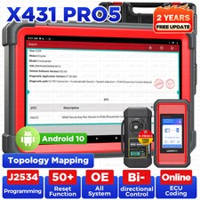 LAUNCH X431 PRO 5 PAD V + Car Diagnostic Scan...
