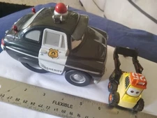 Disney Pixar Cars - K4616 Sheriff -Diecast- Police Car 001 MEGA RARE FREE #25