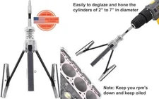 Herramienta de pulido del cilindro del motor desglasador ajustable 2 "-7".neuvo.