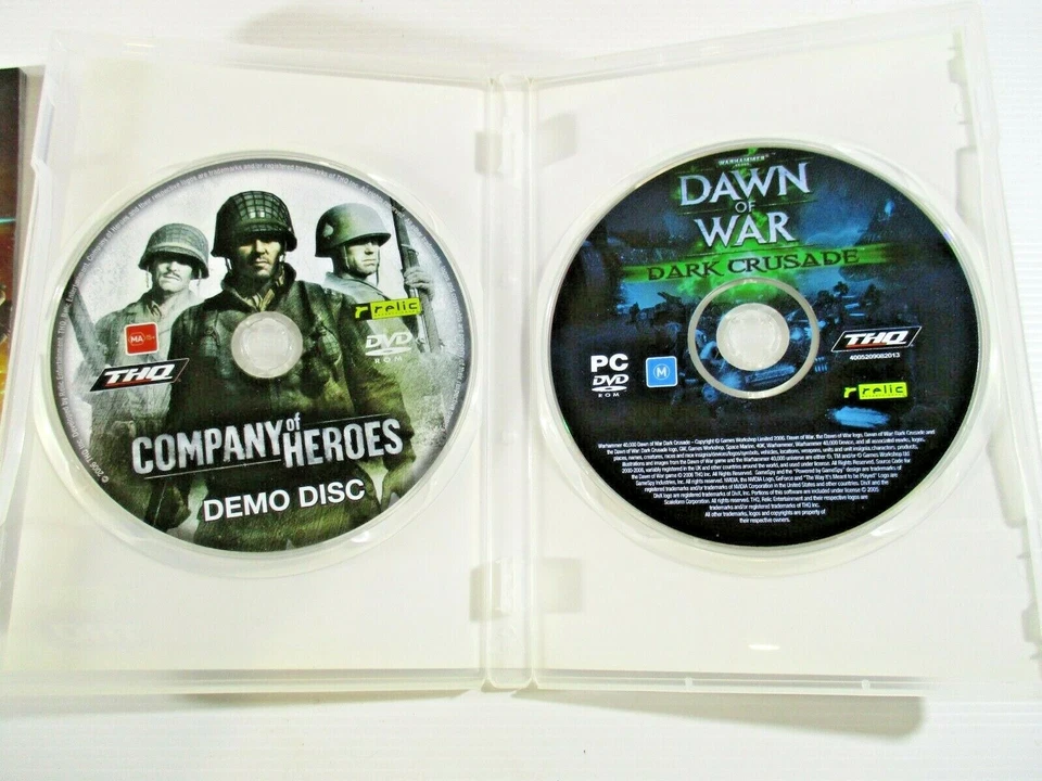 Dawn Of War Dark Crusade M PC Game. THQ 2006 Complete with Demo Disc And Manual. - Image 3 of 4