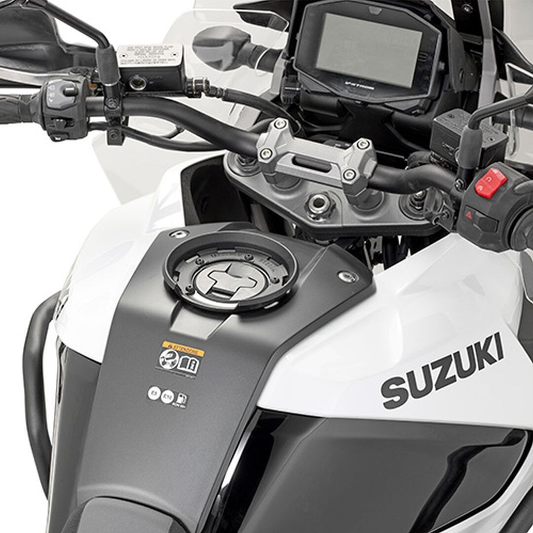 Bride Tanklock Suzuki V-Strom 1050 2020 et GSX S 1000 fixation sacoche réservoir