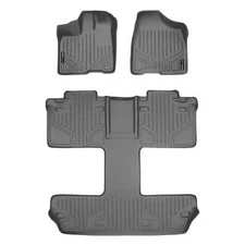 SMARTLINER SA2083/B2128 Front/Rear Floor Liners Gray for Toyota Sienna