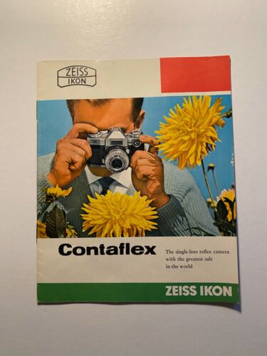 Zeiss Ikon Contaflex Kamera Broschüre - Bild 1 von 9
