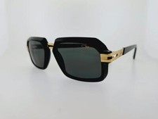 CAZAL SUNGLASSES 6004/3 001 56MM BLACK GOLD FRAME WITH DARK GRAY LENSES