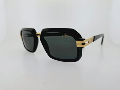 CAZAL SUNGLASSES 6004/3 001 56MM BLACK GOLD FRAME WITH DARK GRAY LENSES