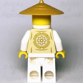 LEGO&reg; Ninjago Sensei Wu Minifigure Gold & Tan Robe Ninja Possession 70751 njo168