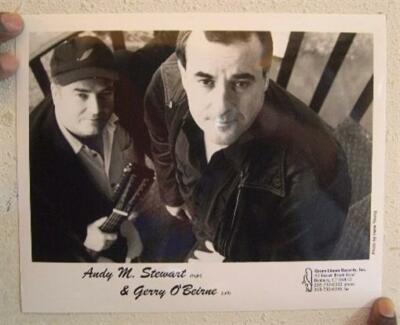 Andy M. Stewart & And Gerry O'Beirne Pressekit Foto M Silly Wizard Jerry