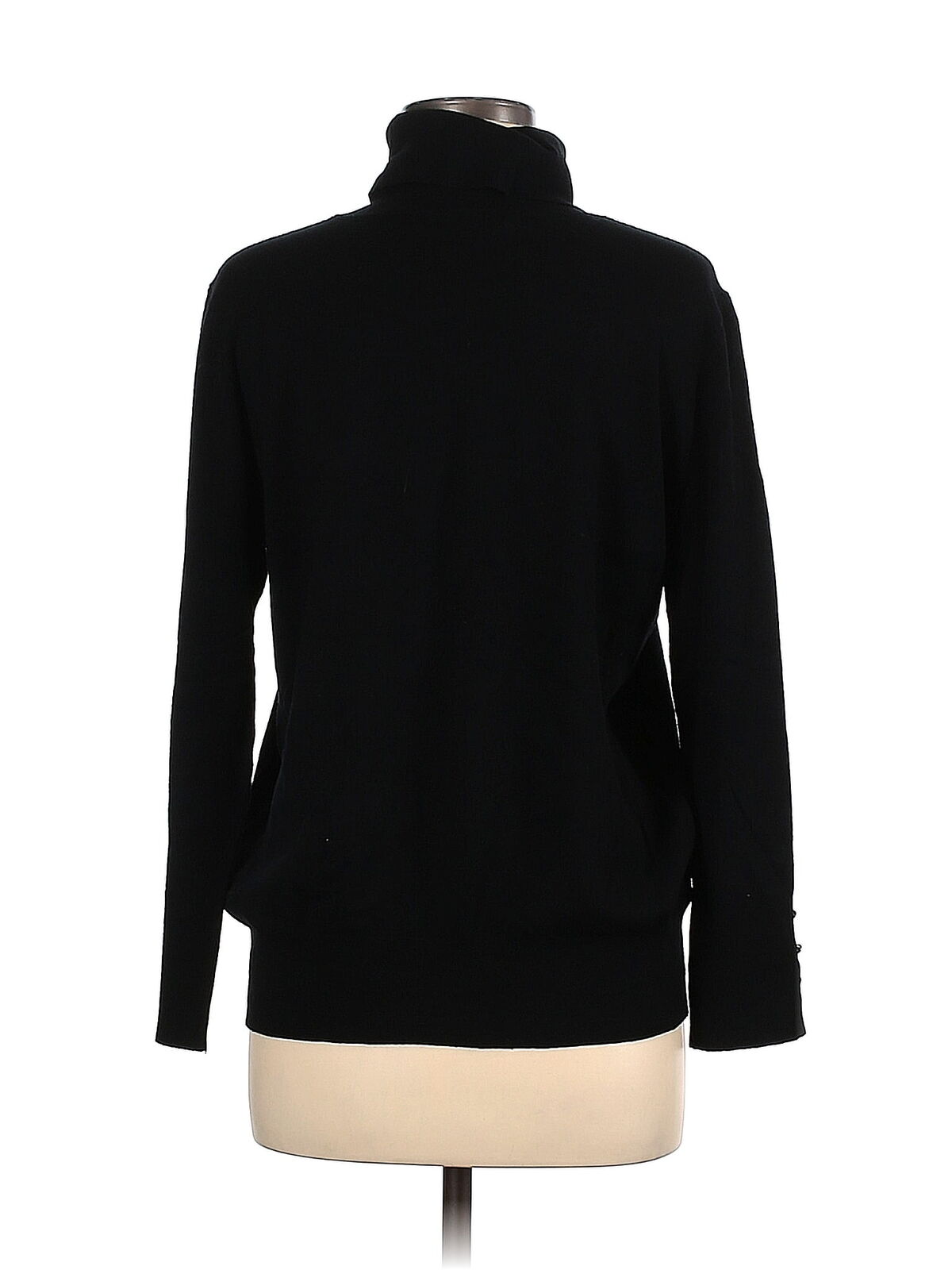 Violetta Women Black Turtleneck Sweater M | eBay