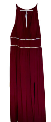 red striped prom dress Red Striped Sequin Sleeveless Mermaid Prom Dress