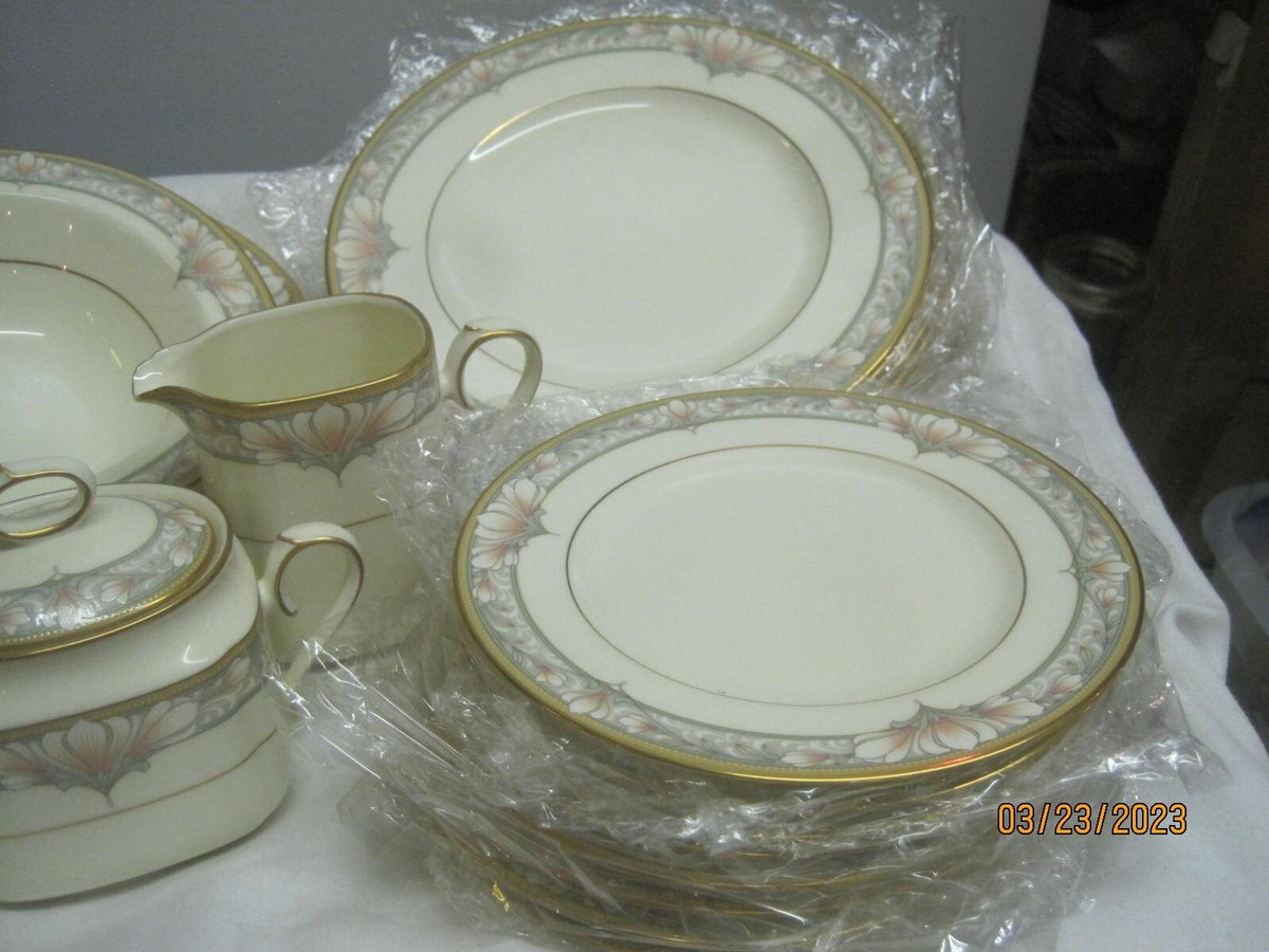 Vintage Japan Noritake Barrymore #9737 44 pc Dish Set NIB | eBay