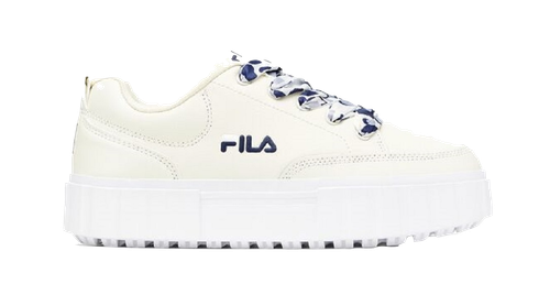 fila sandblast low white