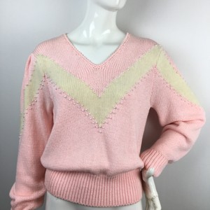 pink pearl sweater dress