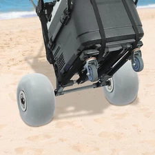 2-Piece Beach Sand Tire Beach Balloon Wheel Balloon Beach Cart Tire 45kg/99.21lb