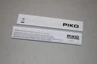 Piko Operating Manual Diesel Locomotive Series 139 Vectron H0 Scale