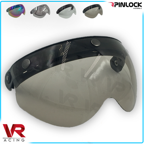 Visiera Casco 3 Bottoni Bubble a Bolla Occhiale Universale Cafe Racer  Custom | eBay