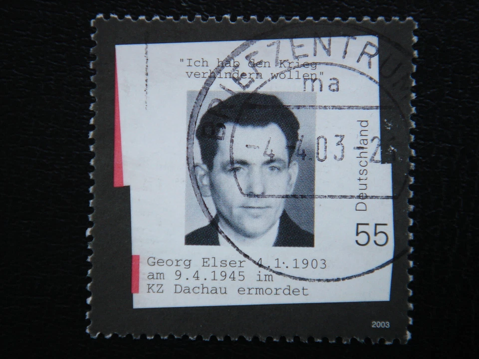 BRD Nr. 2310 Georg Elser Rundstempel - Bild 1 von 1