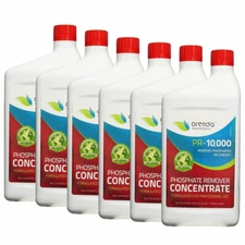 Orenda PR-10000 Phosphate Remover Concentrate For Pools 1 Quart 6 Pk ORE-50-226-