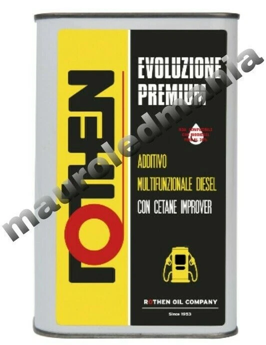 ADDITIVO INIETTORI PRESTAZIONI CONSUMI ROTHEN EVOLUZIONE PREMIUM DIESEL 1 LITRO