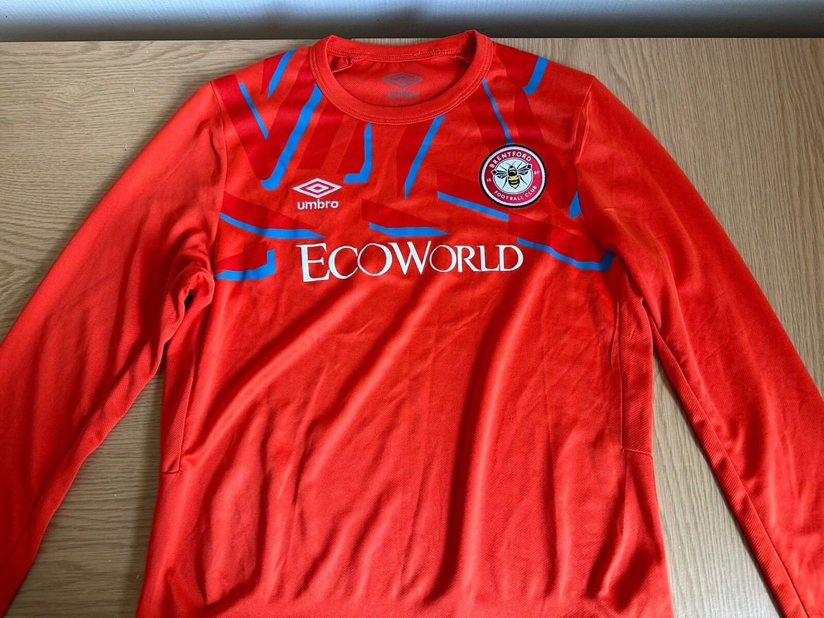 Brentford Football Club Goalkeeper Shirt Jersey Umbro 2019/20 Size Kid  Youth XL
