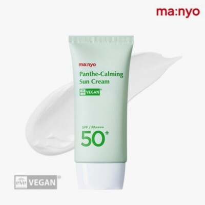 MANYO FACTORY Panthe Calming Sun Cream 50ml SPF50+ PA++++ VEGAN Sonnencreme NEU