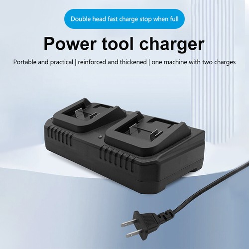 Cargador de batería de doble asiento 3.0A 18V 21V Cargador de batería de iones de litio para Makita - Imagen 5 de 26