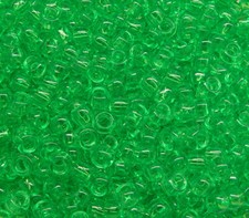 Mint Green 9x6mm Pony Beads 500pc Made in the USA kids party crafts