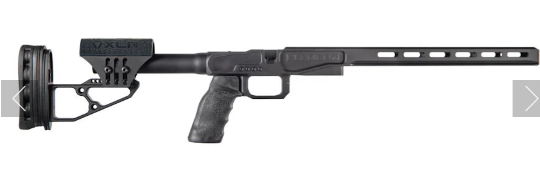 XLR Element 4.0 Aluminum CZ 457 TR2 Rifle Stock Chassis Black