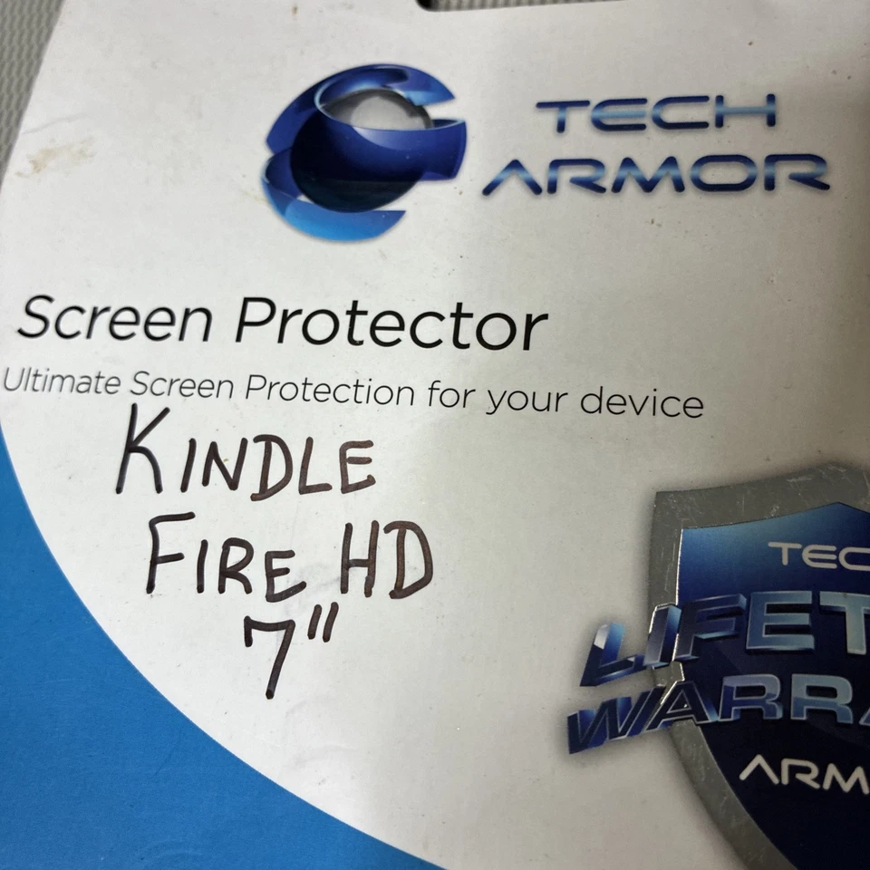 TechArmor Screen Protector For Kindle Fire HD 7" | 3 Pk Anti Glare & Fingerprint - Image 2 of 4