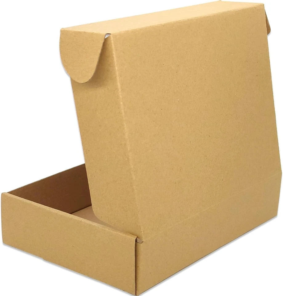 Lot of 50 Brown Corrugated Cardboard Boxes for Shipping Packaging (7" x 5" x 2") - Image 3 of 4