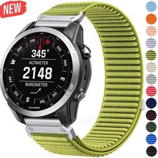 Quick Fit Nylon Band Strap For Garmin Fenix 8 7 7X 6 6X Pro 3 5 5X Plus Epix Pro