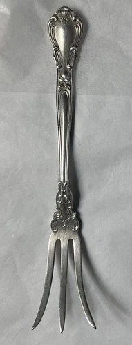 Gorham Chantilly Sterling Silver Lemon Fork 4 3/8” 13gms Vintage Mark No Mono