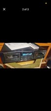 Onkyo TA-RW311 Dolby Stereo Dual Deck Cassette Tape Recorder - WORKING