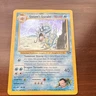Pokémon TCG Giovanni's Gyarados Gym Challenge Holo Rare 5/132 2000 - Damaged