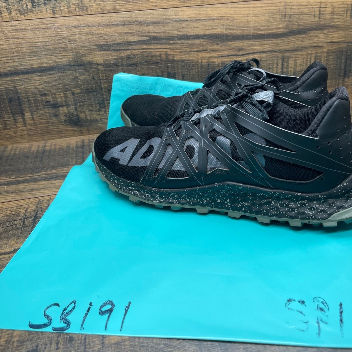 Adidas Vigor Bounce Trail Shoes Mens 13 Black Athletic 