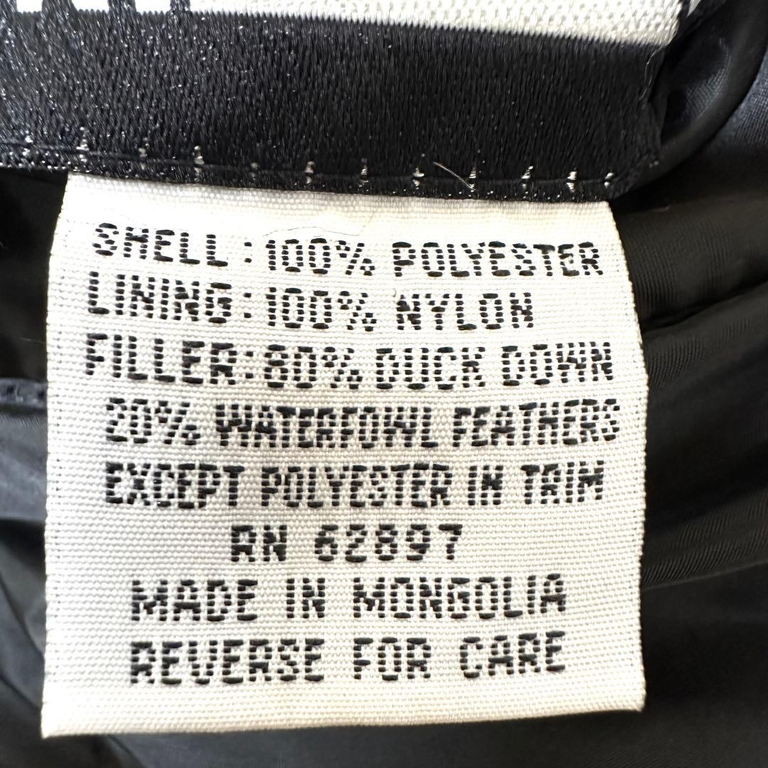 First Down Reversible Black Down Jacket S Vintage… - image 17