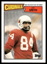 J.T. Smith 1987 Topps #334 Phoenix Cardinals 32704 Football Card