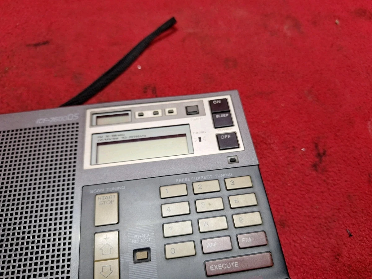 Sony ICF-7600DS Weltempfänger Radio 