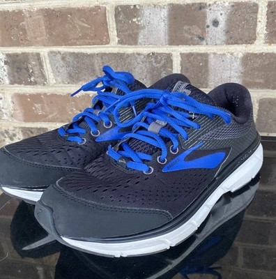 Brooks DYAD 10 Running Shoes Women's Size 7 Black w/ Blue Accent