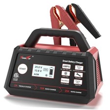 2/10/25 Amp 12V Smart Car Battery Charger, Fully Automatic Battery 25A