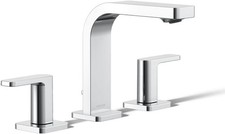 Kohler K-23484-4K-CP Parallel 1.0 GPM Bathroom Faucet - Polished Chrome