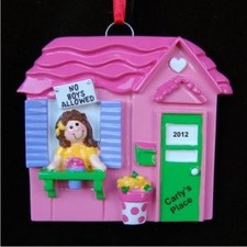 No Boys Allowed Personalized Christmas Tree Ornament